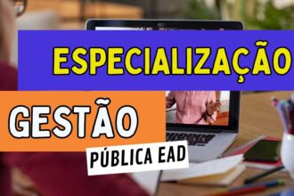 A Universidade Estadual do Sudoeste da Bahia - UESB abre inscrições para Especialização em Gestão Pública Municipal EAD com 150 vagas