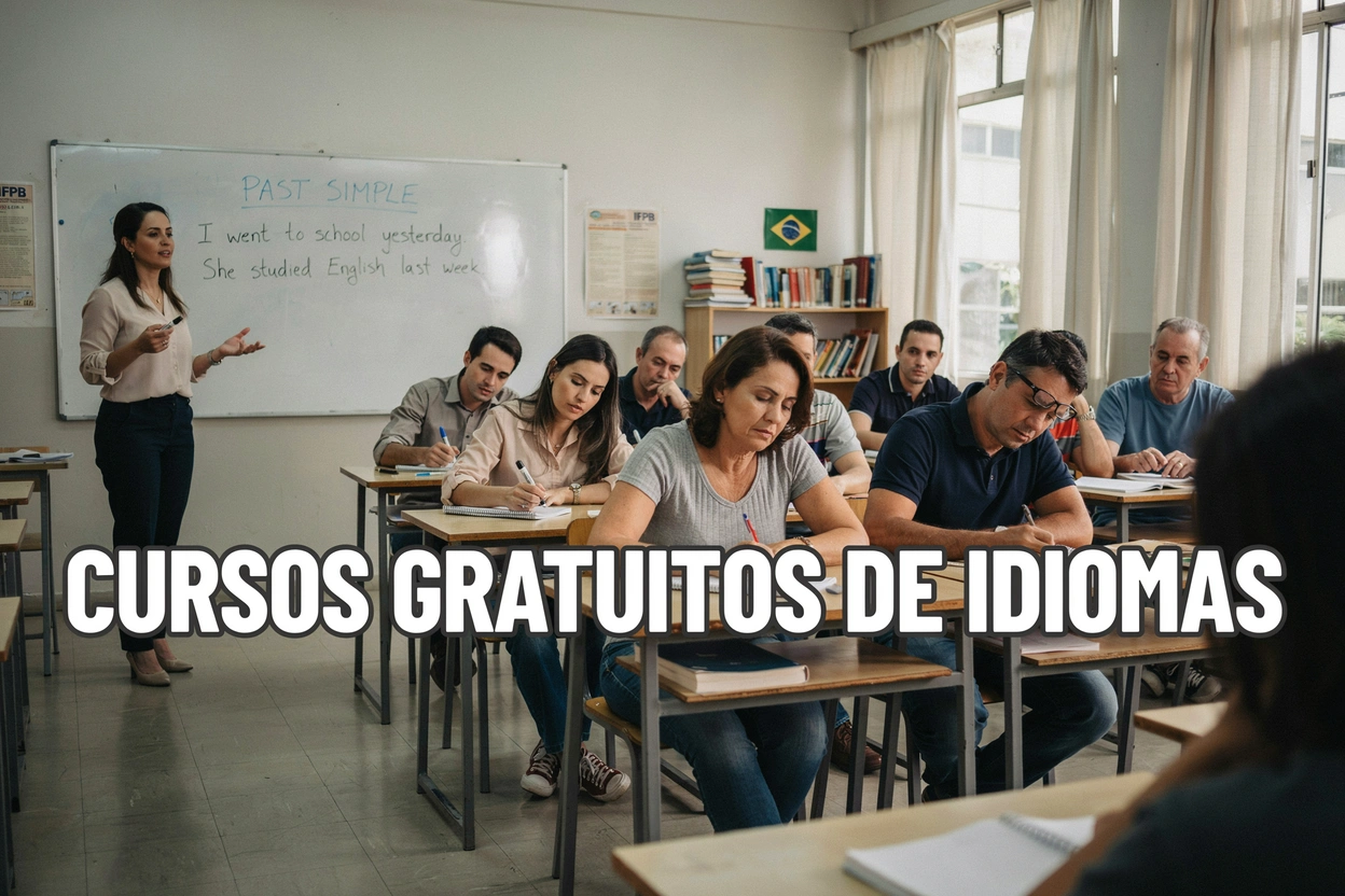 Cursos de inglês, espanhol, francês e libras estão disponíveis gratuitamente pelo CELIN, com inscrições até 8 de agosto.