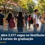 UFMS abre 3.577 vagas no Vestibular 2027 em 123 cursos de graduação